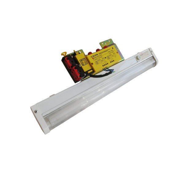 PLAFONIERA 15W  LAMPEGGIANTE INTERRUTTORE DI SICUREZZA